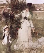 Berthe Morisot Detail of Hide and seek china oil painting reproduction